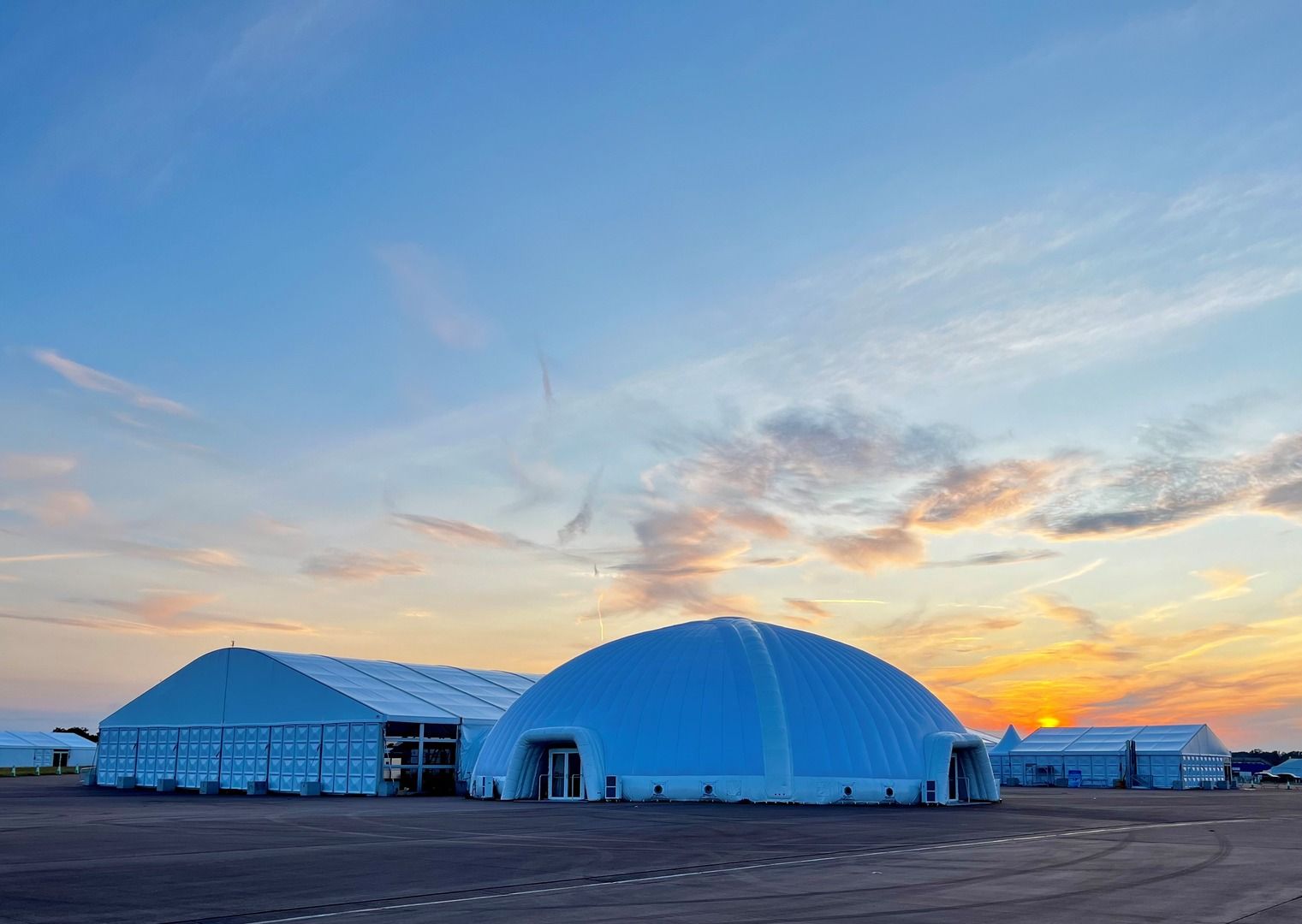 Inflatable Dome Structure