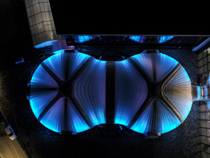 Large Hospitality Event Structure