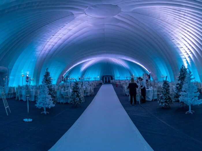 Large Hospitality Event Structure