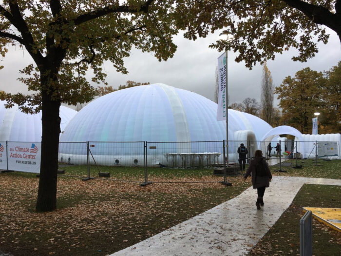 Large Inflatable Event Structure