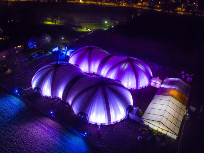 Large Hospitality Event Structure