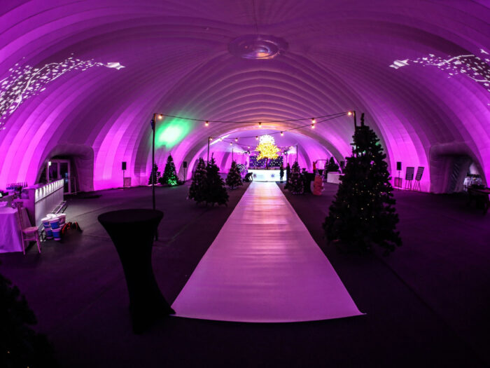 Large Hospitality Event Structure