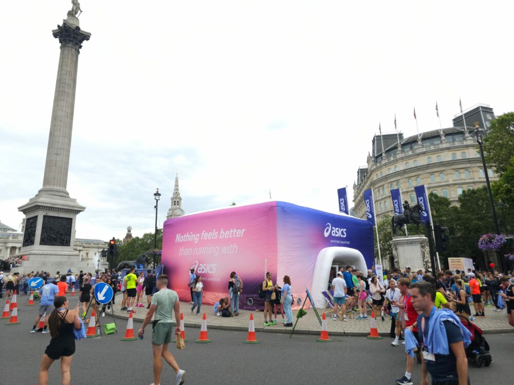 Branded Temporary Structure